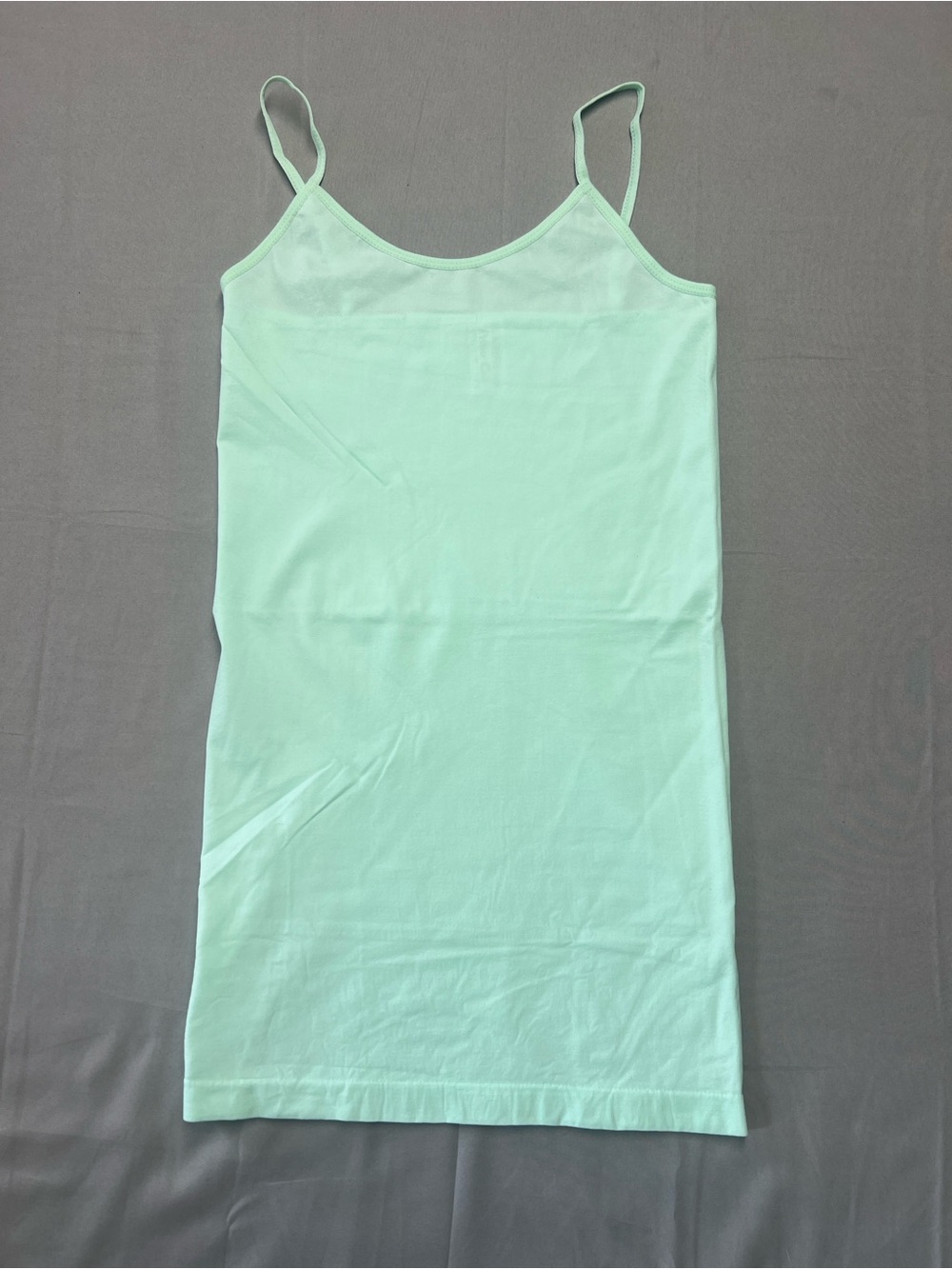 Prime cut women's Mint Green Spaghetti Strap Camisole top